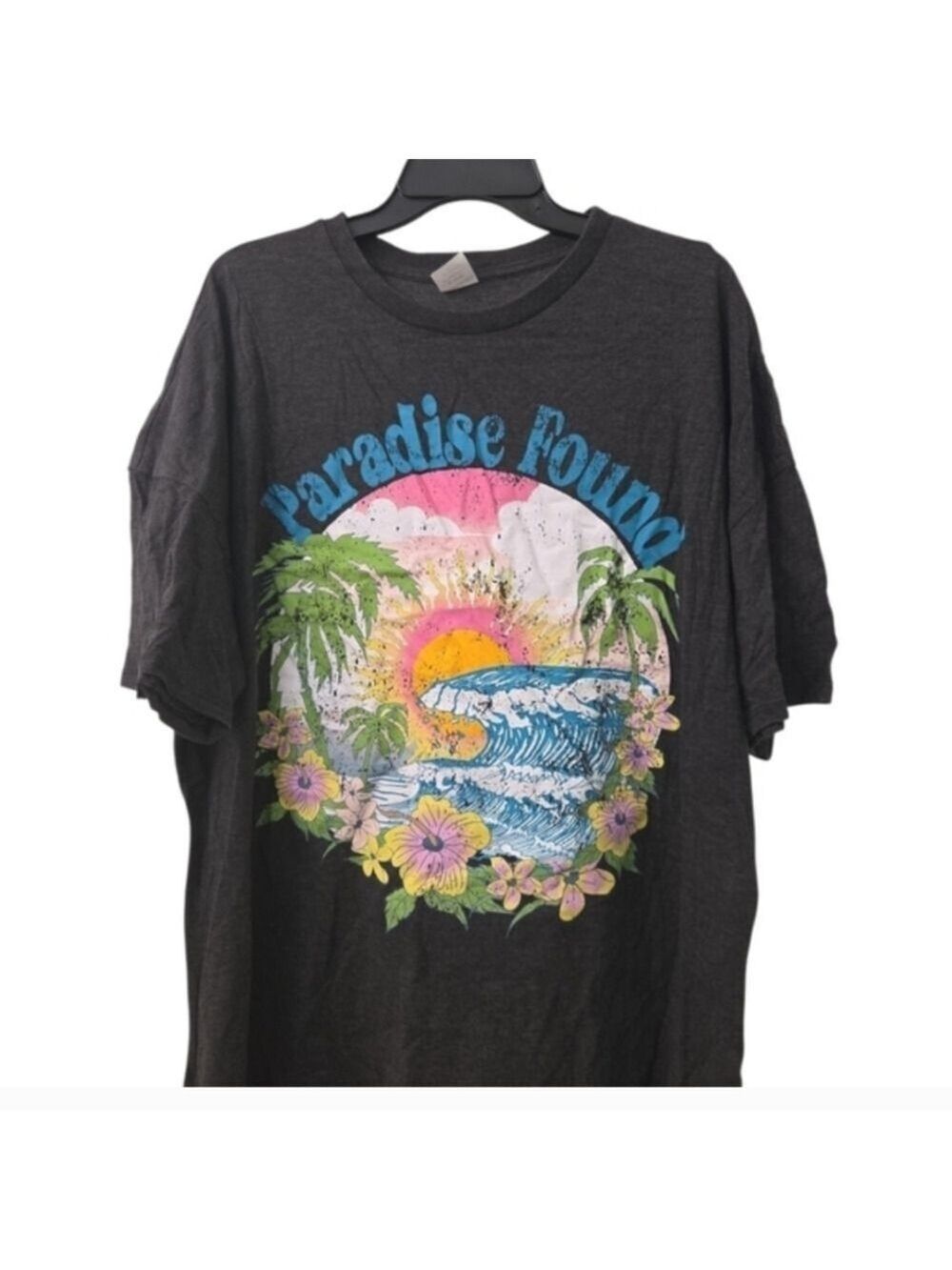 No Boundaries Black Graphic T-Shirt Extra Large